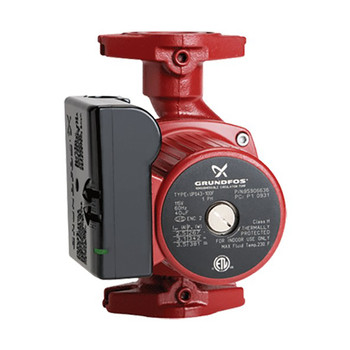 Grundfos 52722514 UPS43-44FC, 1/6 HP, 115V 3-Speed Circulator Pump
