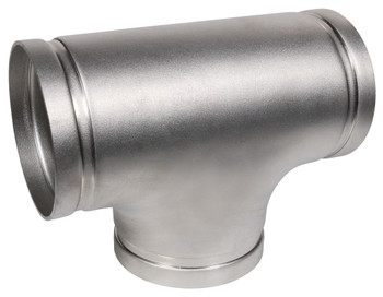 Gruvlok 1330007485 12" Grooved SCH-10 304 Stainless Steel Standard Tee (A7060SS)