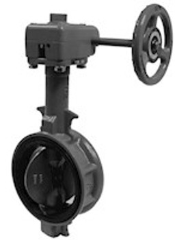 Kitz 5123EG-800 8" Ductile Iron Gear Handle Wafer Butterfly Valve