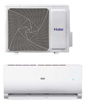 Haier 12,000 BTU Tempo Series Single Zone Outdoor/Indoor Wall mount Package,  16 SEER, 11 EER, 115 Volts