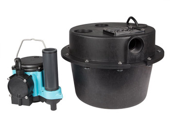 Little Giant 506065 ‎WRSC-6 Pre-assembled  Compact Drainosaur Sump Pump Waste Water Removal System (115V, 60 HZ, 1/3 HP)