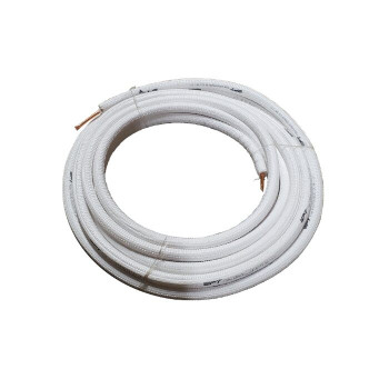 PTubes Ryno 3/8" x 5/8" x 1/2" Insulated,  50 ft. White Mini-Split Line Set