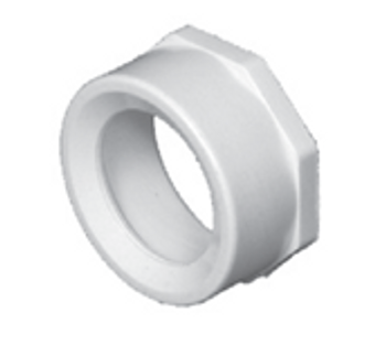 Charlotte Pipe (PVC 00107 1600) 4" X 2" DWV Flush Bushing (Spigot X Hub)