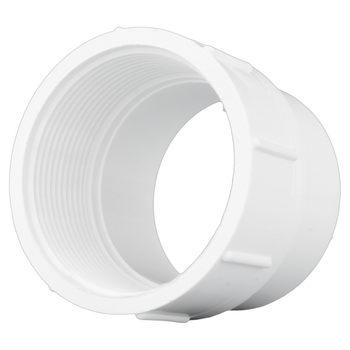 Charlotte Pipe (PVC 00105 1000) 3" Fitting Cleanout Adapter (Spigot X FPT)