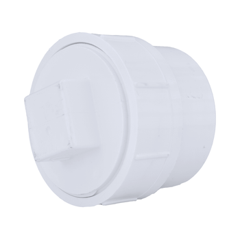 Charlotte Pipe (PVC 00105X 0600) 1-1/2" Fitting Cleanout Adapter with Cleanout Plug (FPT X Spigot)