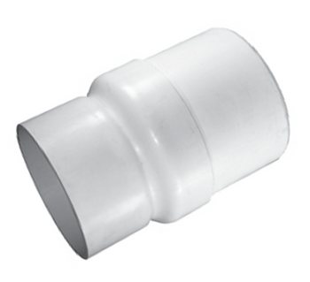 Charlotte Pipe (PVC 00107 3250) 16" X 10" DWV Concentric Reducer Bushing (Spigot X Hub)