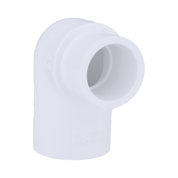 Charlotte Pipe 406-101 3/4" X 1/2" PVC Sch. 40, 90° Reducing Elbow (Socket X Socket)