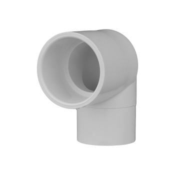 Charlotte Pipe 409-020 2" PVC Sch. 40, 90° Street Elbow (Spigot X Socket)