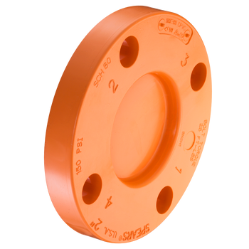Spears 4253-010, 1" CPVC FlameGuard Blind Flange Cl150