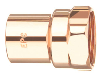 Elkhart 30136 1/2" X 3/8" Copper Female Reducing Adapter (C x F)