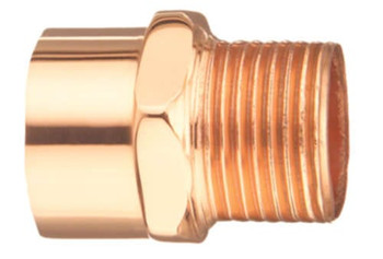Elkhart 30438 1/2" X 3/4" Copper Male Reducing Street Adapter (FTG x M)
