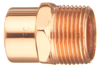 Elkhart 30280 1/8" Copper Male Adapter (C x M)
