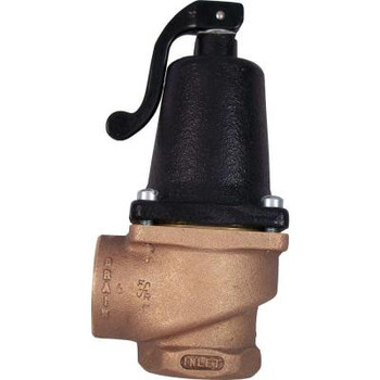 Cash Acme 16174-0150 F-82 1 1/4" Pressure-Only Safety Relief Valve 150 PSI