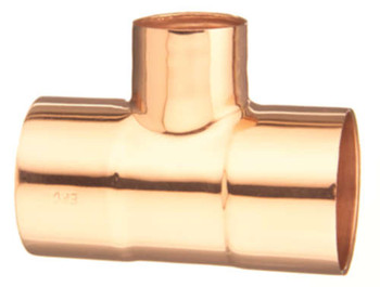 Elkhart 32678 3/8" X 3/8" X 1/8" Copper Reducing Tee (C x C x C)