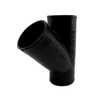 Charlotte Pipe 00211 5" Cast Iron No Hub Wye