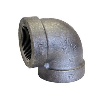 Anvil 0310501606 2" Black Malleable Iron 90° Straight Elbow (Class 300 XH)