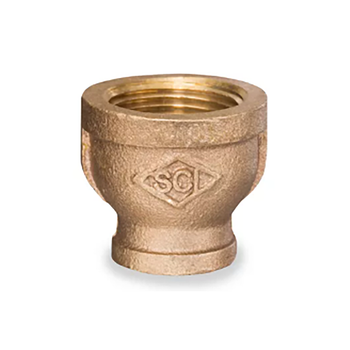 SCI 4385004670 3" X 2 1/2" Brass Reducing Coupling Lead-Free