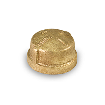 Everflow BRCA0100-NL 1" Brass Cap Lead-Free