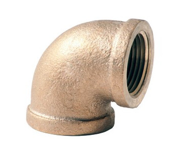 Merit Brass XNL101-48 3" Brass 90° Elbow Lead-Free