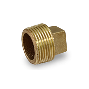 Everflow BRSP0200-NL 2" Brass Solid Plug Lead-Free