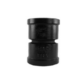 Charlotte Pipe 02492 10" Cast Iron Double Hub Fitting