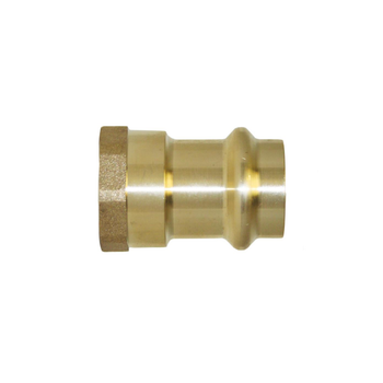 Apollo 10075780 ApolloPress 803R 1/2" Press X 3/8" FPT Copper Press Small Diameter Female Reducing Adapter Lead Free (P x FPT)