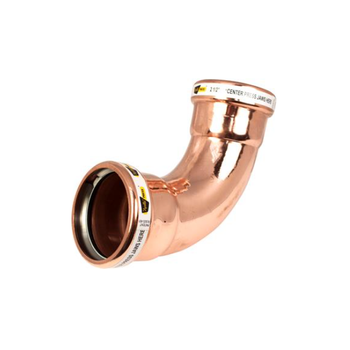 Apollo 10062069 ApolloPress 807L.XL 4" Copper Press Large Diameter 90° Long Radius Elbow (P X P)