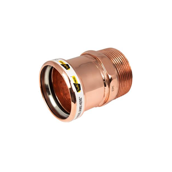Apollo 10061987 ApolloPress 804.XL 3" Press X MPT Copper Press Large Diameter Male Adapter (P x MPT)