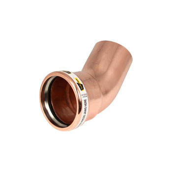 Apollo 10062037 ApolloPress 806-2.XL 2 1/2" Copper Press Large Diameter 45° Street Elbow (P X FTG )