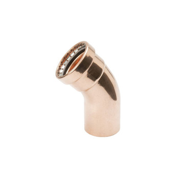 Mueller PF03368 3" Copper 45° Large Street Elbow (FTG X P)