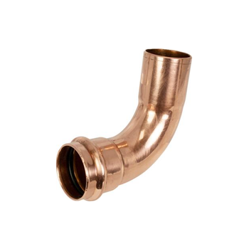 Apollo 10075046 ApolloPress 807-2 1" Copper Press Small Diameter Short Radius 90° Street Elbow (P X FTG)