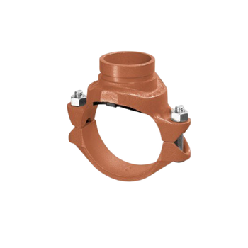 Gruvlok 390173334 4" X 1 1/4" 7046 Grooved Clamp-T With Grooved Branch