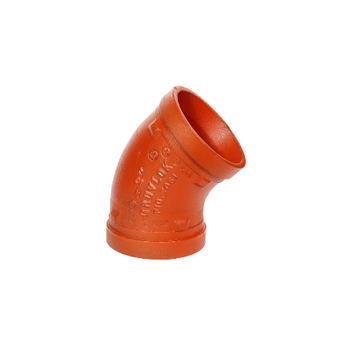 Gruvlok 390015006 12" 7051 Grooved 45° Standard Elbow