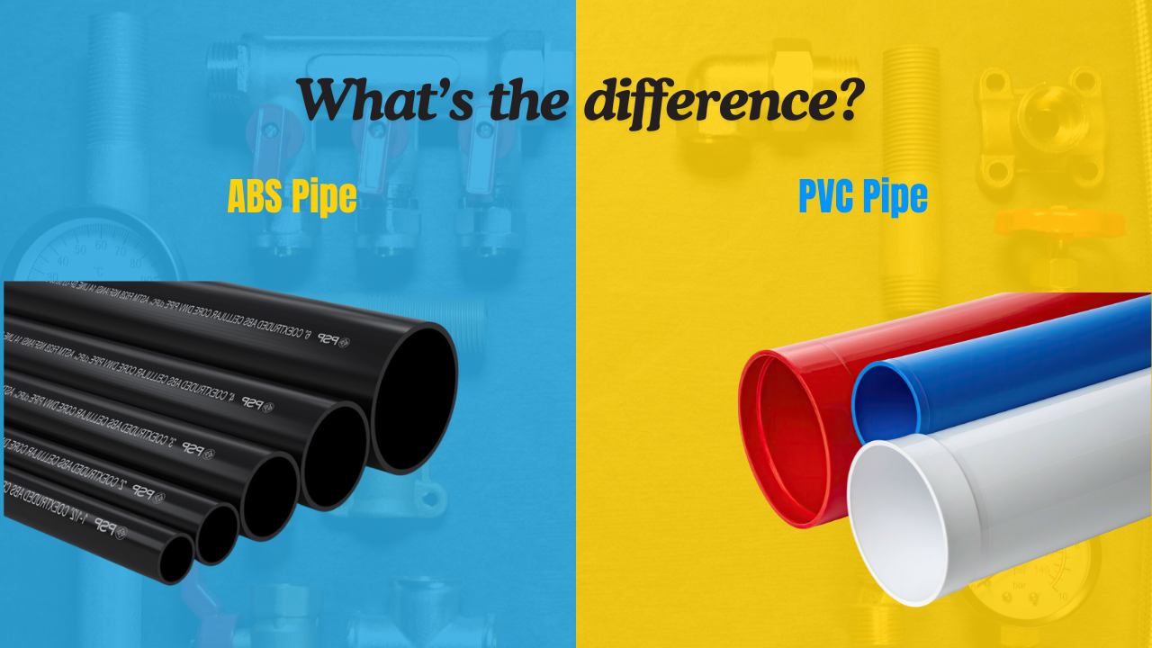 ABS Pipe vs PVC: Choosing the Right Plumbing Solution - 24hr Supply