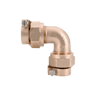 Legend Valve 313-334NL 3/4" Pak X Pak Bronze Water Service CTS Joint 90
