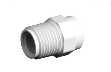 Apollo 1/2 in. x 1/2 in. CPVC CTS Slip Stainless Steel MNPT Adapter CPVCMA12 - The Home Depot