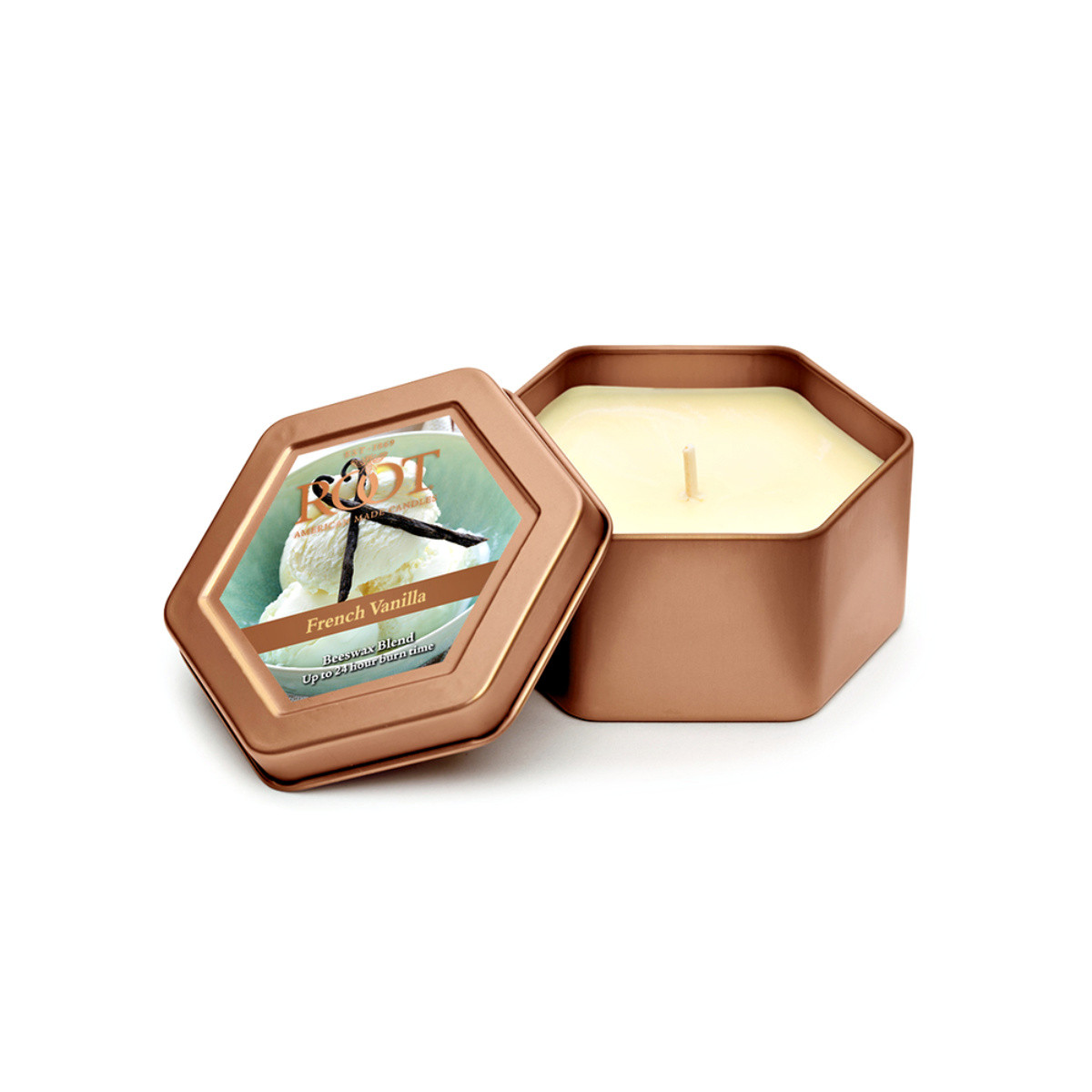 Root Candle French Vanilla Travel Candle Good Scents Cape May