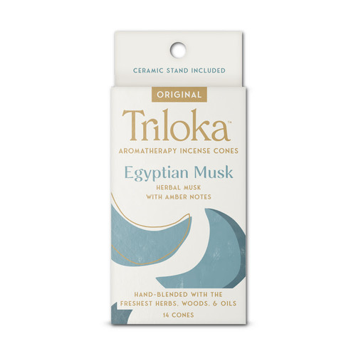 Triloka Premium Cones -  Egyptian Musk