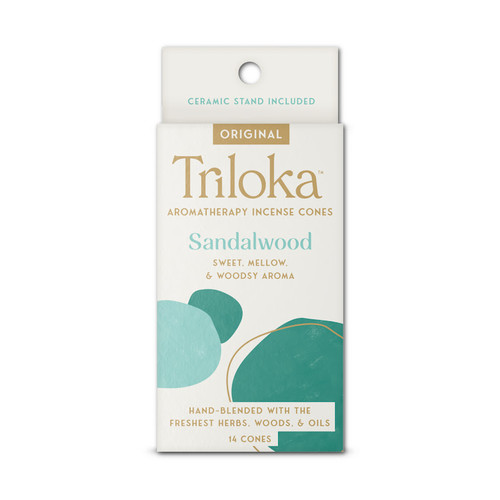 Triloka Premium Cones - Sandalwood