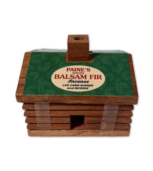 Paines Log Cabin Incense Burner