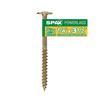 T-STAR WASHER HEAD YELLOW ZINC POWERLAGS® | SPAX US