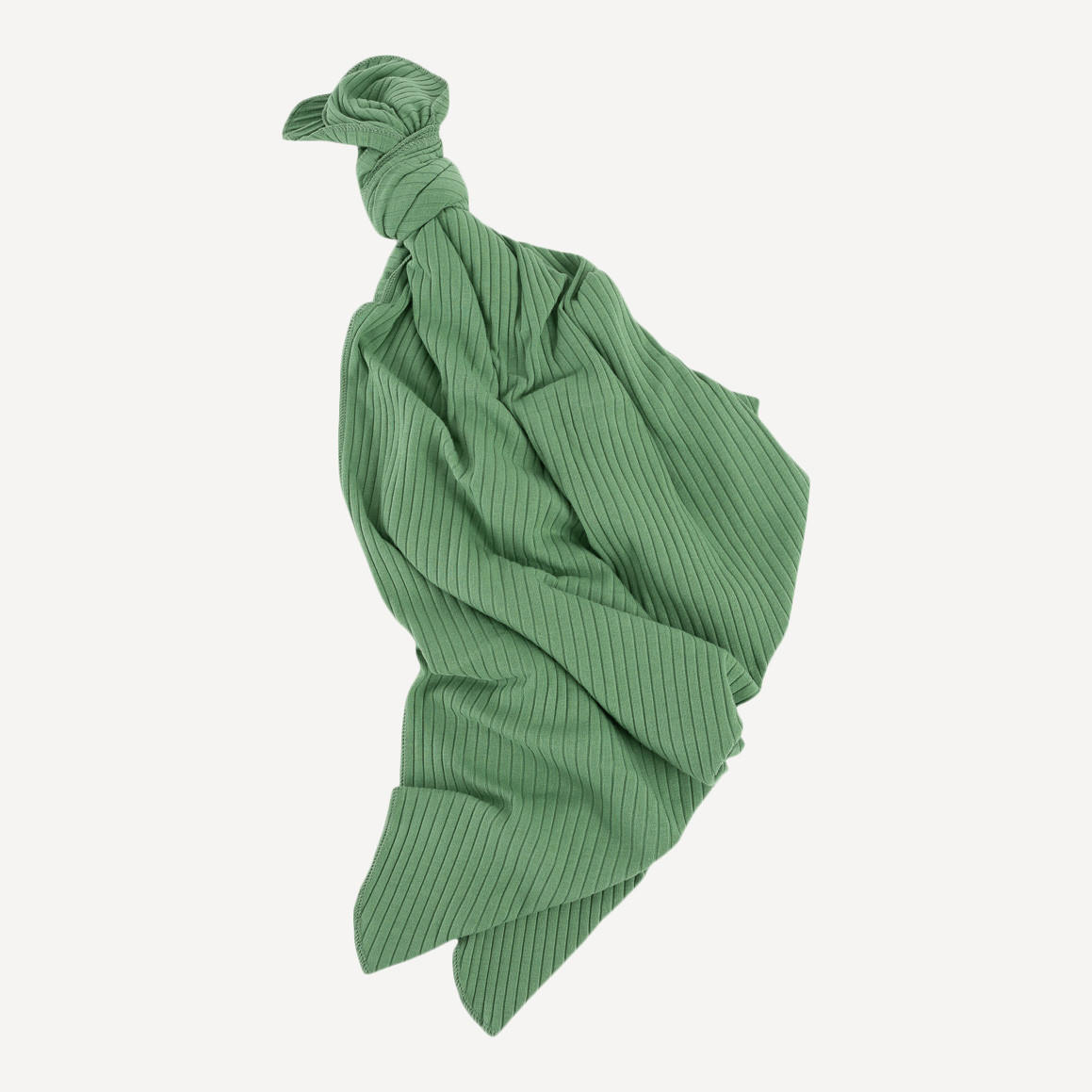 green swaddle blanket