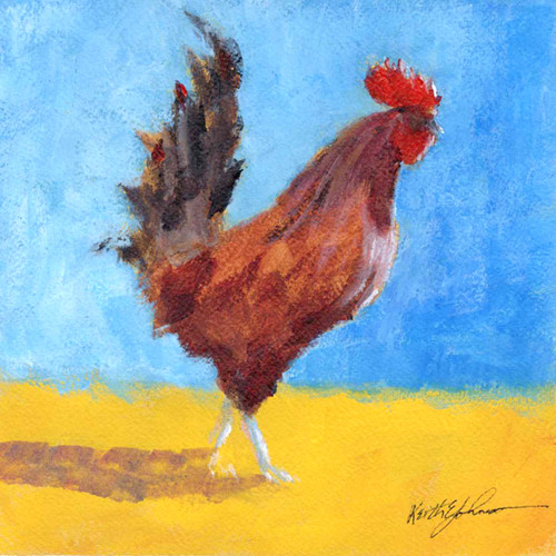 Blue Rooster