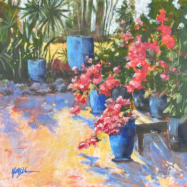 Blue Pots