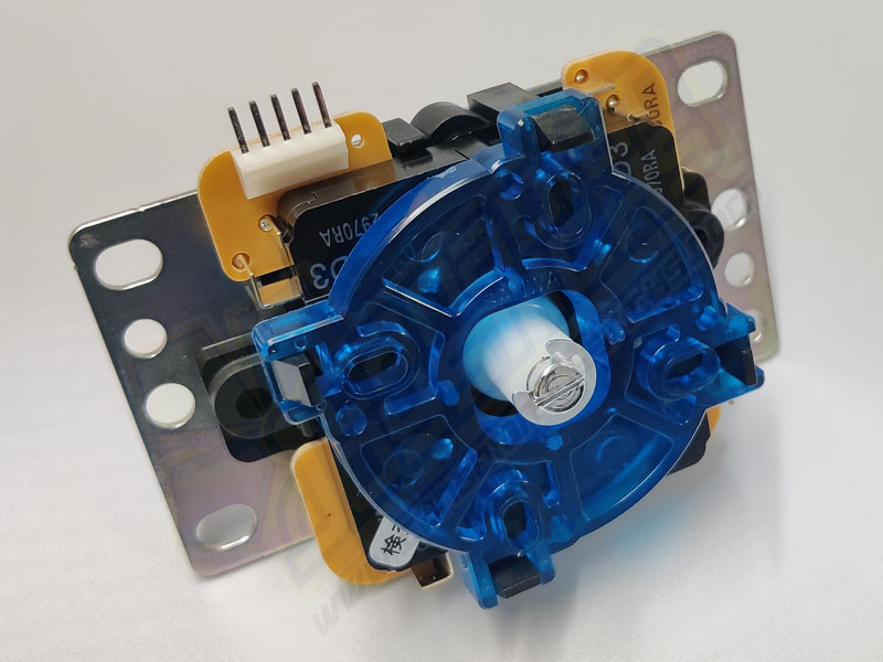 Sanwa Denshi JLFTPRG8BYTSK Silent Joystick Lever Canadian Joysticks