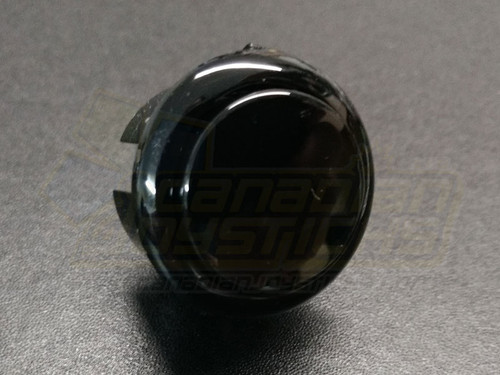 Qanba 30mm Solid Colour Snap-in Button - Black