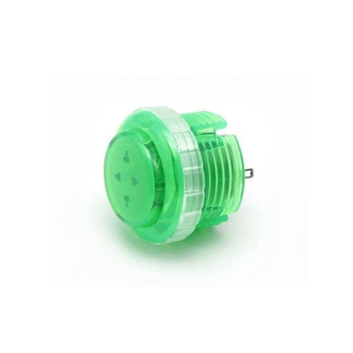 Qanba Gravity Translucent Colour 30mm Mechanical Pushbutton - Green