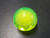 Seimitsu LB-39 Clear Bubble Ball Top - Clear Yellow Green
