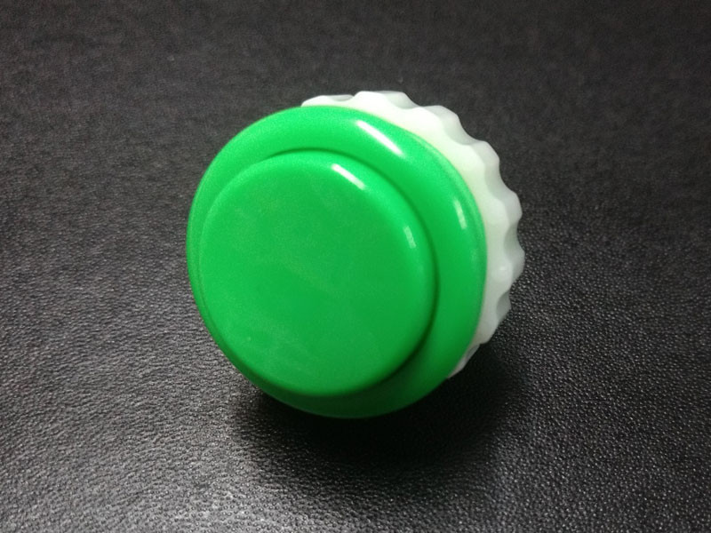 Boutons Seimitsu PS 14 DN K   Arcade Push Button   Blanc   White