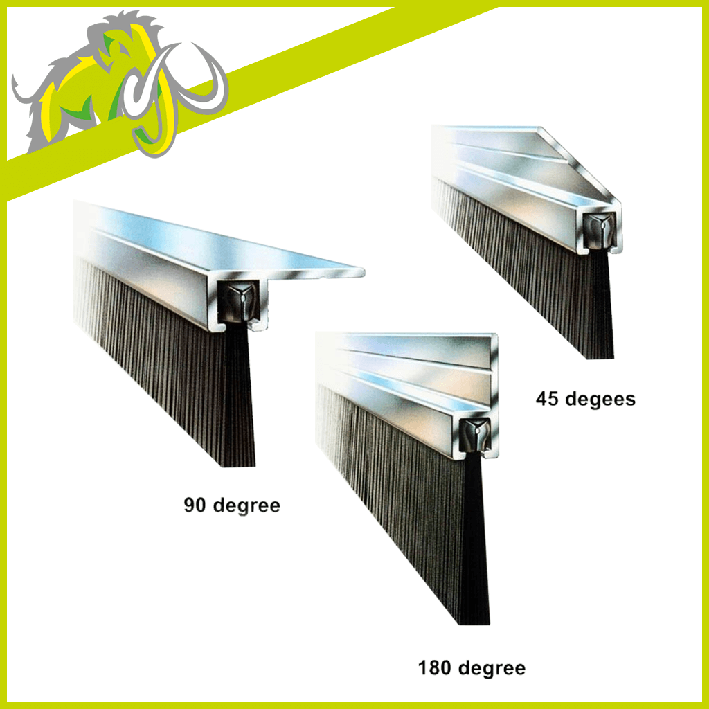 Garage Door Seals Brush and Rubber, Threshold and Door